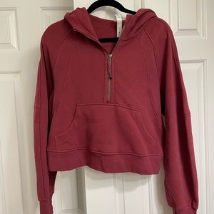 NWOT Scuba Oversized Half-Zip Hoodie